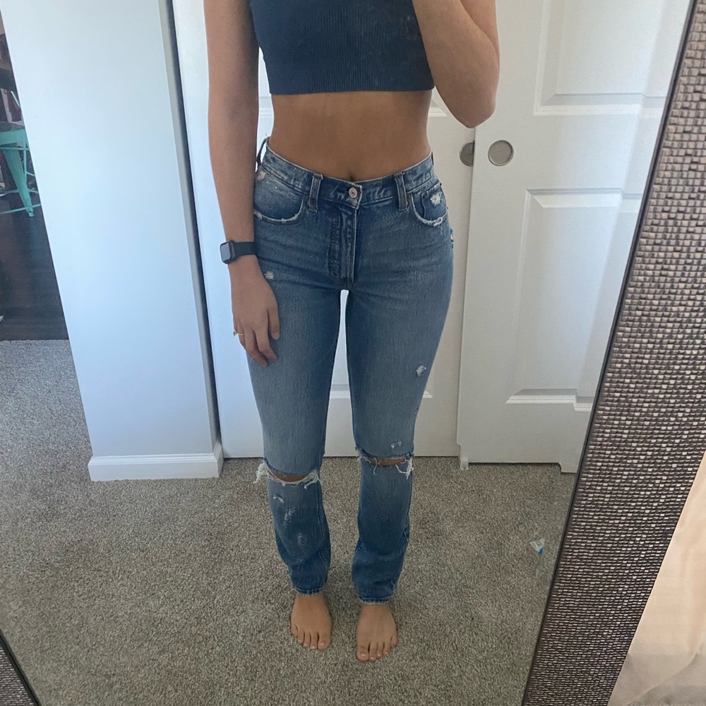 90s high waisted skinny jeans from Abercrombie. Size 2 regular